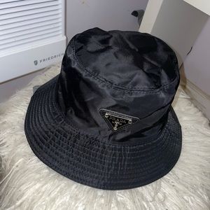 prada bucket hat poshmark